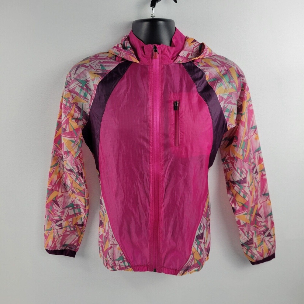Under Armour Windbreaker run jacket womens Semi-fitted 1103‎ Pink heat gear